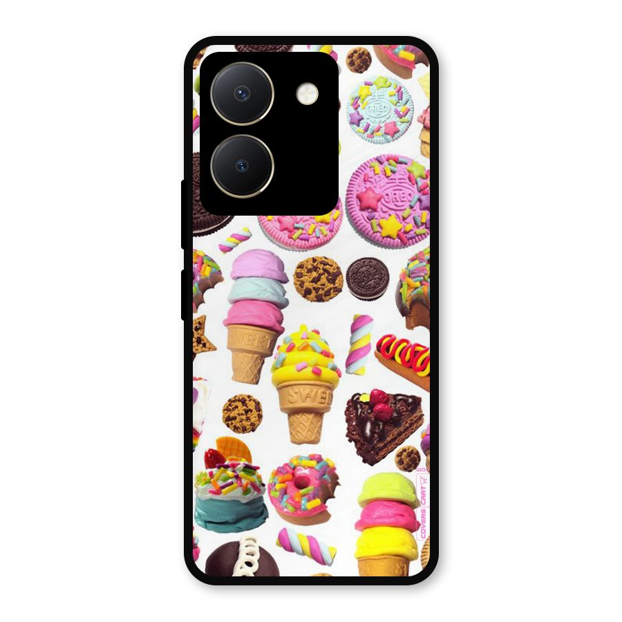 Sugar Rush Metal Back Case for Vivo Y36