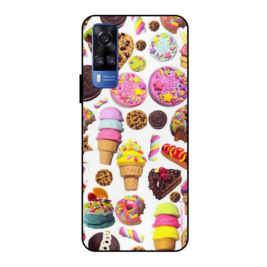 Sugar Rush Metal Back Case for Vivo Y51