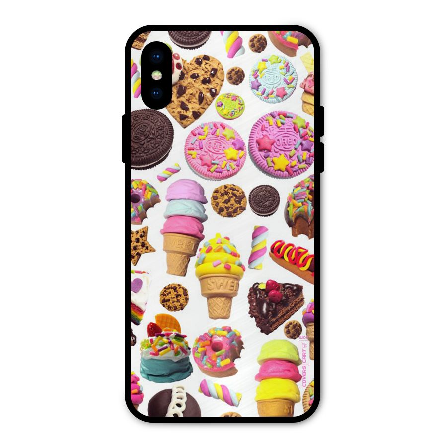 Sugar Rush Metal Back Case for iPhone X