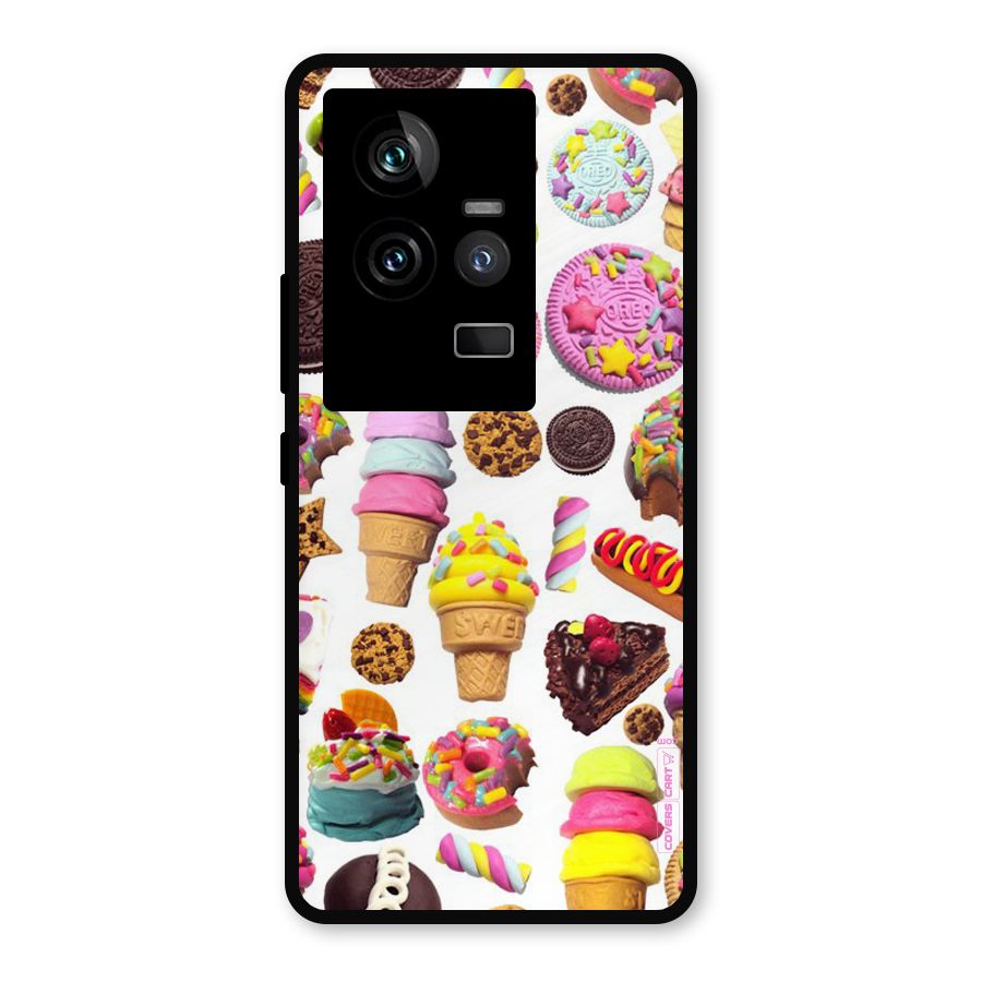 Sugar Rush Metal Back Case for iQOO 11 5G