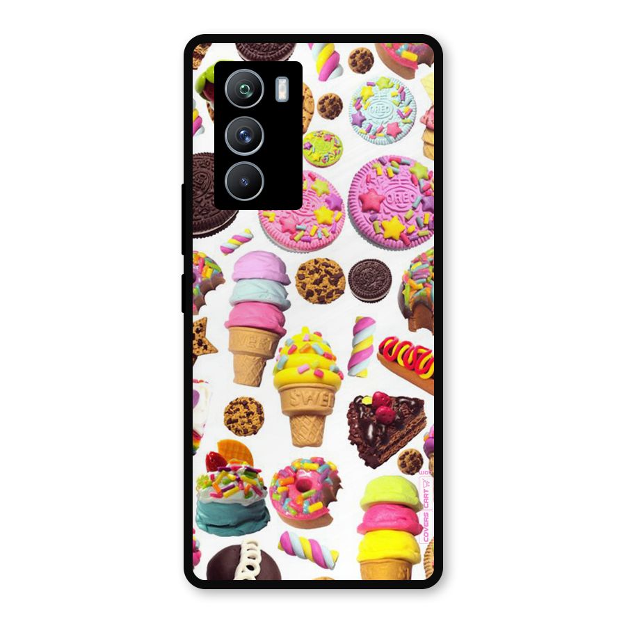 Sugar Rush Metal Back Case for iQOO 9 SE
