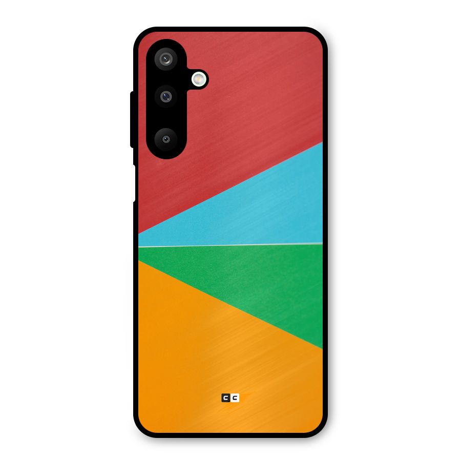 Summer Abstract Metal Back Case for Galaxy M16