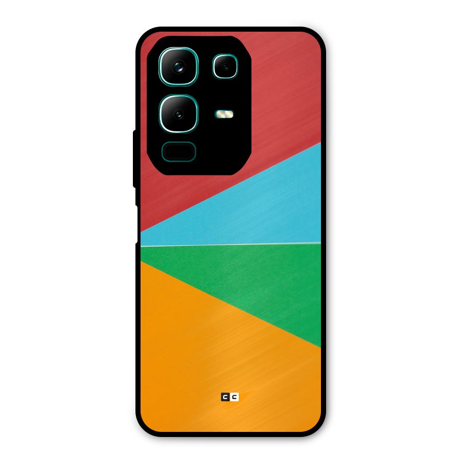 Summer Abstract Metal Back Case for Infinix Note 50x