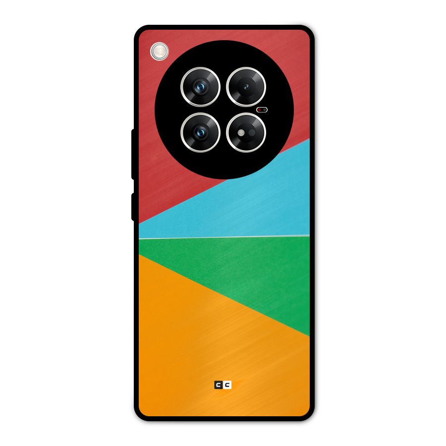 Summer Abstract Metal Back Case for Infinix Zero 40 5G