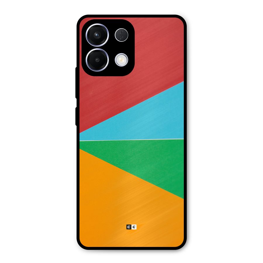 Summer Abstract Metal Back Case for Oppo K13