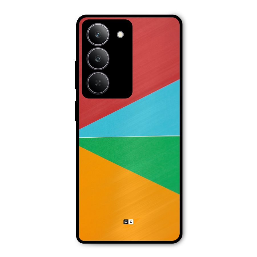Summer Abstract Metal Back Case for Realme P3x