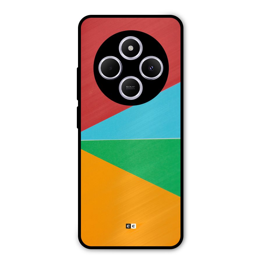 Summer Abstract Metal Back Case for Redmi A4