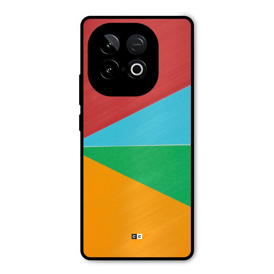 Summer Abstract Metal Back Case for iQOO Neo 10