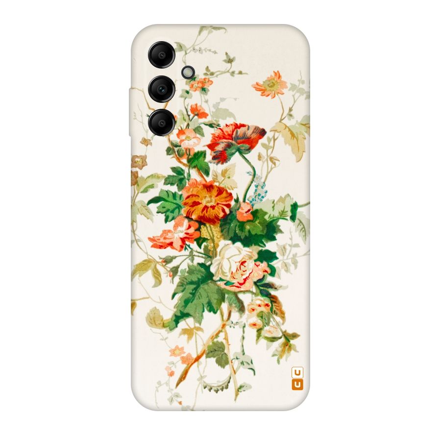Summer Floral Original Polycarbonate Back Case for Galaxy A14 5G