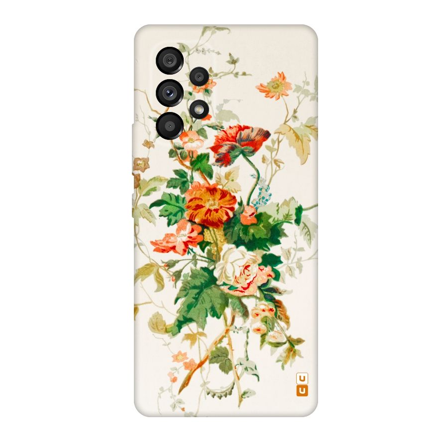 Summer Floral Original Polycarbonate Back Case for Galaxy A53 5G