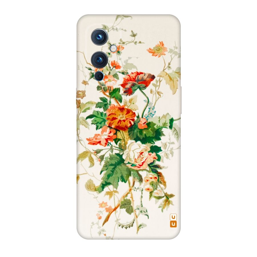 Summer Floral Original Polycarbonate Back Case for OnePlus 9