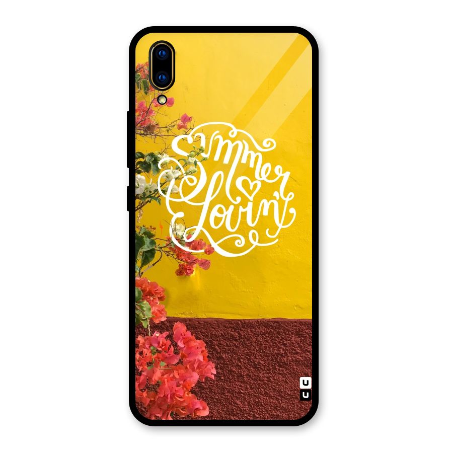 Summer Lovin Glass Back Case for Vivo V11 Pro