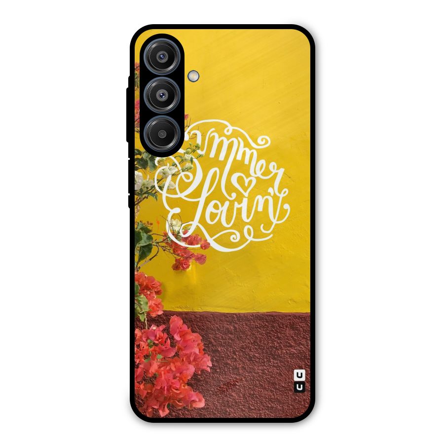 Summer Lovin Metal Back Case for Galaxy A16 5G