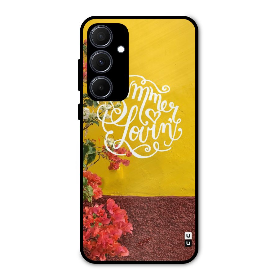 Summer Lovin Metal Back Case for Galaxy A35