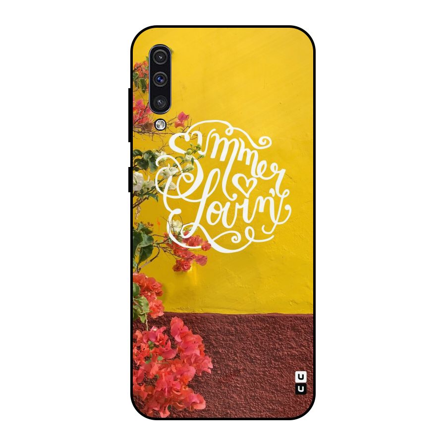Summer Lovin Metal Back Case for Galaxy A50