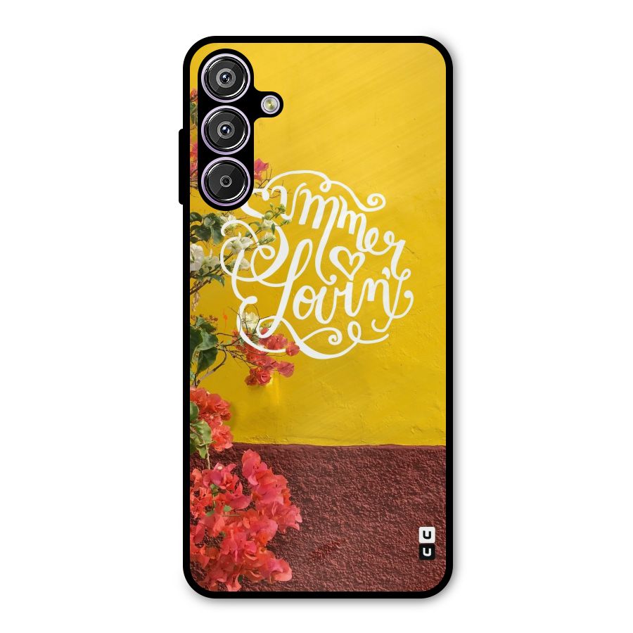 Summer Lovin Metal Back Case for Galaxy M15