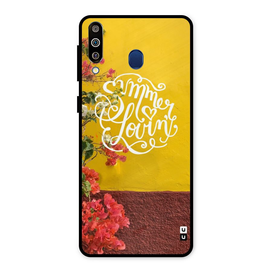 Summer Lovin Metal Back Case for Galaxy M30