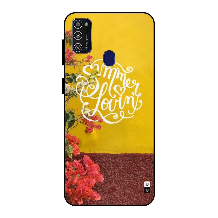Summer Lovin Metal Back Case for Galaxy M30s