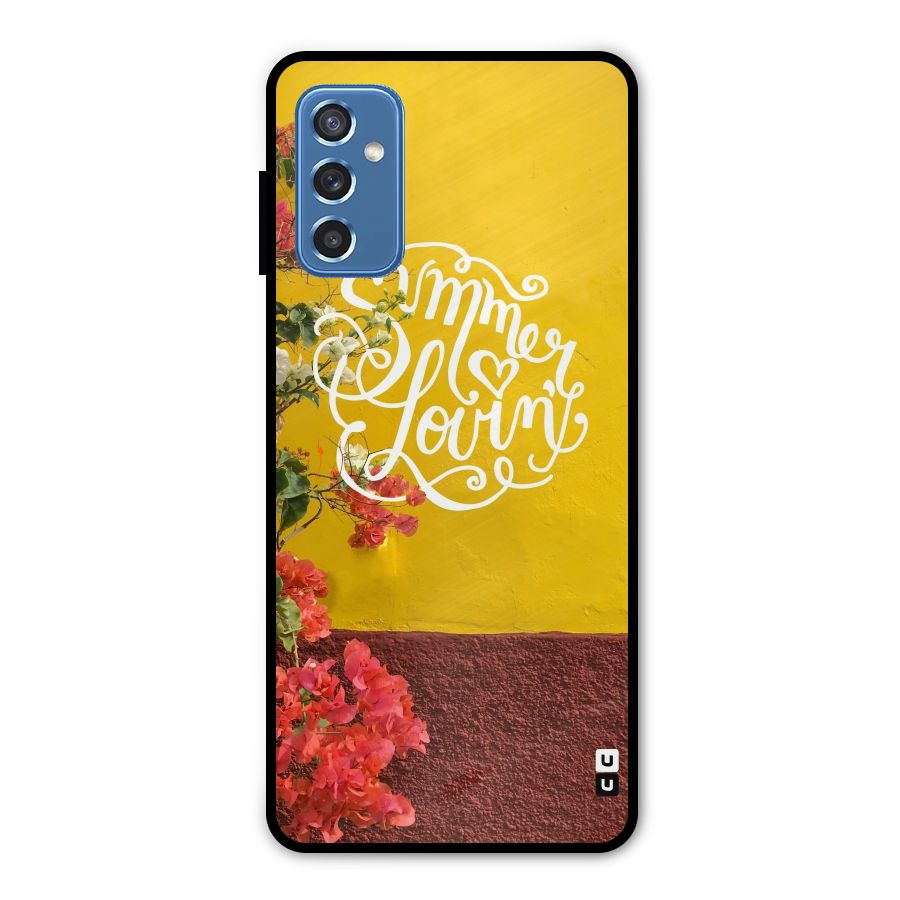 Summer Lovin Metal Back Case for Galaxy M52 5G