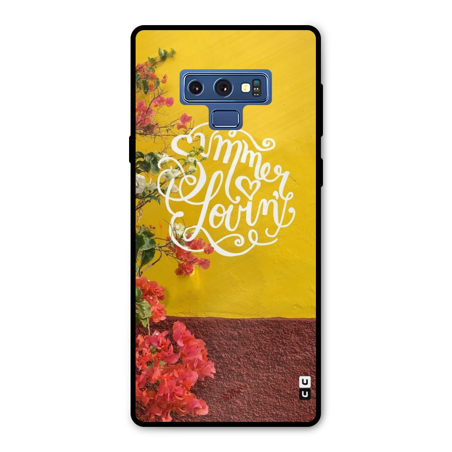 Summer Lovin Metal Back Case for Galaxy Note 9