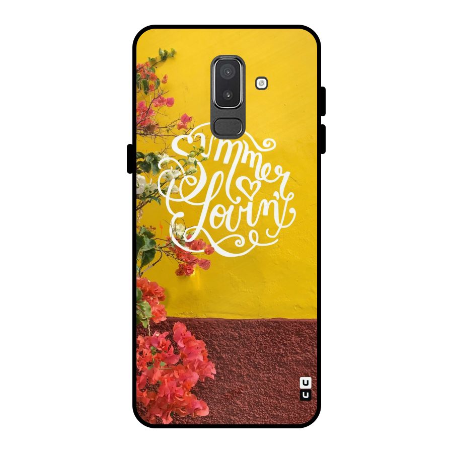 Summer Lovin Metal Back Case for Galaxy On8 (2018)
