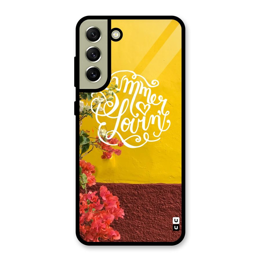 Summer Lovin Metal Back Case for Galaxy S21 FE 5G (2023)