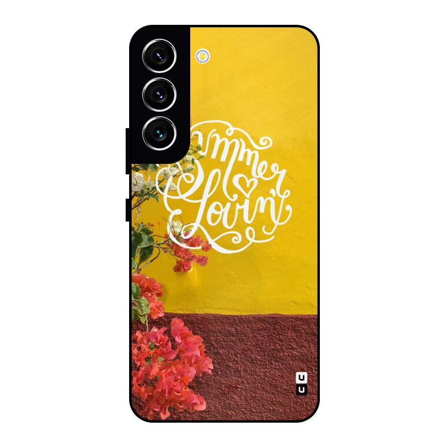 Summer Lovin Metal Back Case for Galaxy S22 5G