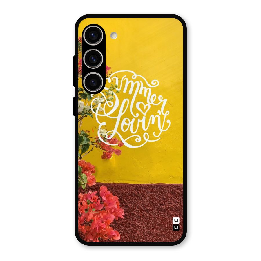 Summer Lovin Metal Back Case for Galaxy S23 Plus