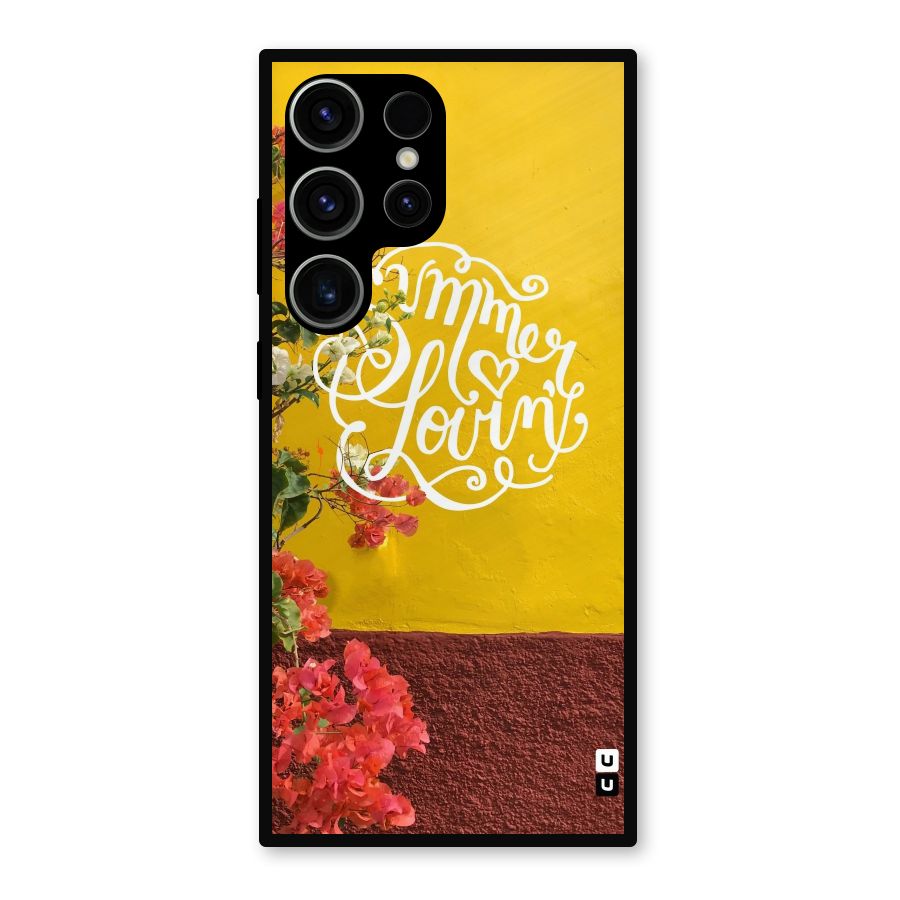 Summer Lovin Metal Back Case for Galaxy S23 Ultra