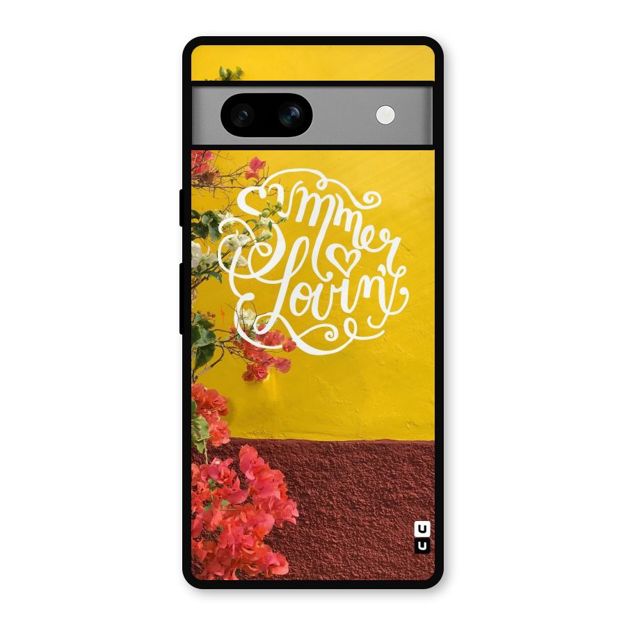 Summer Lovin Metal Back Case for Google Pixel 7a