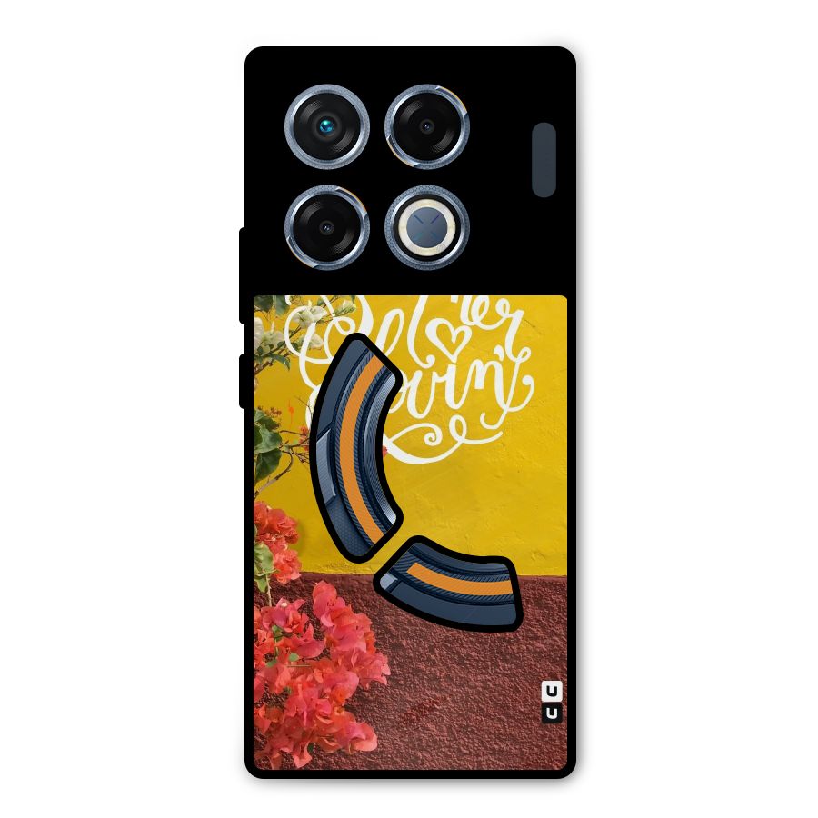 Summer Lovin Metal Back Case for Infinix GT 20 Pro