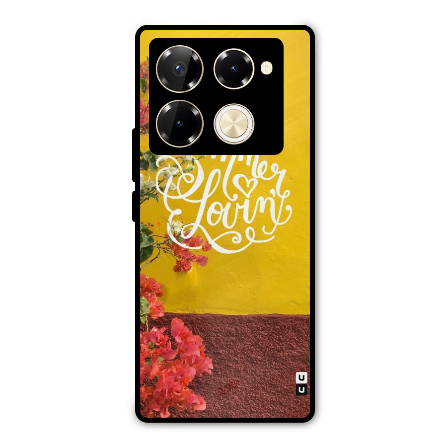 Summer Lovin Metal Back Case for Infinix Note 40 Pro