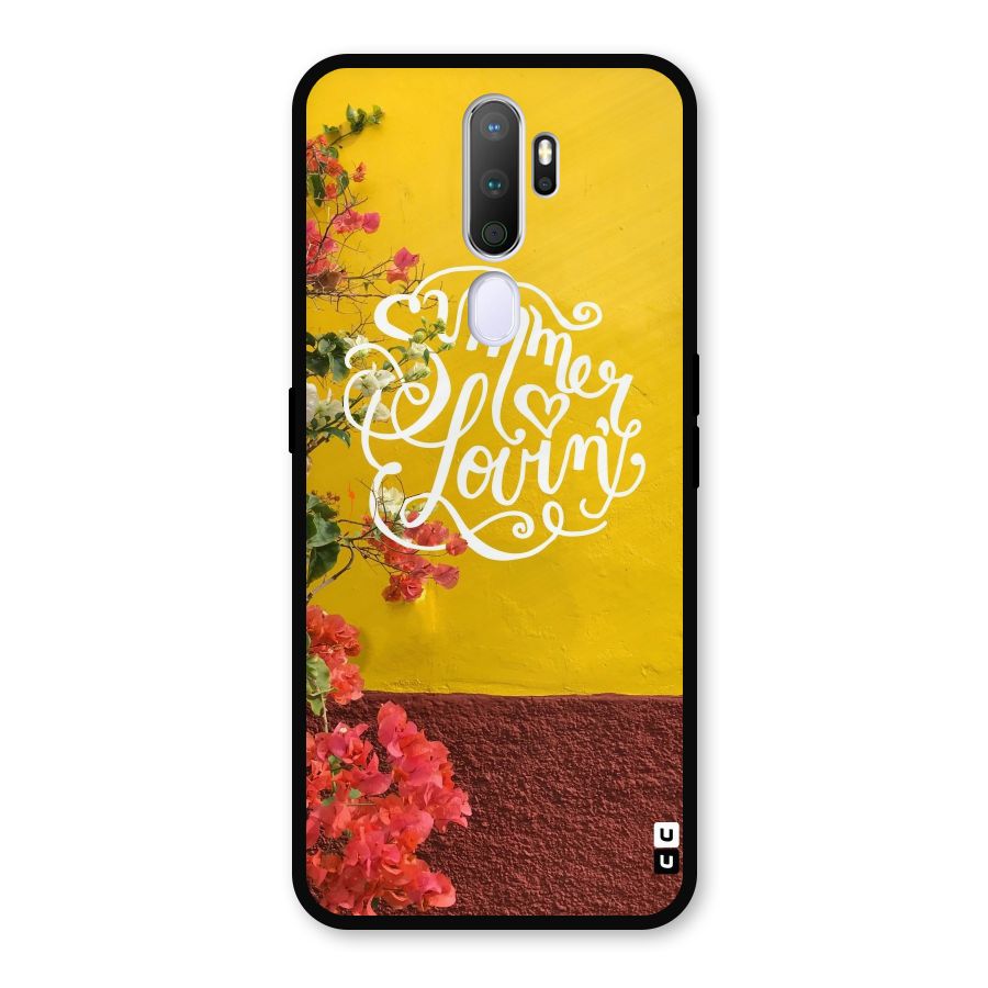Summer Lovin Metal Back Case for Oppo A9 (2020)
