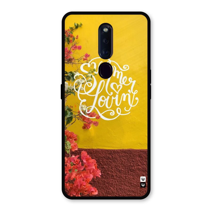 Summer Lovin Metal Back Case for Oppo F11 Pro