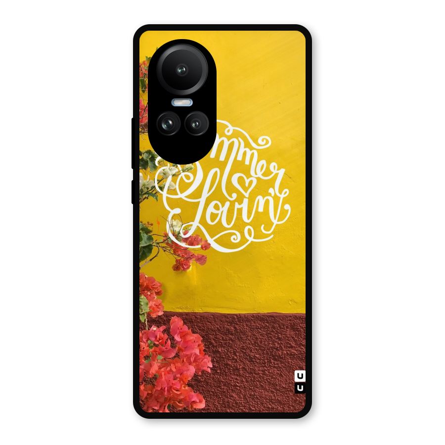 Summer Lovin Metal Back Case for Oppo Reno10 Pro