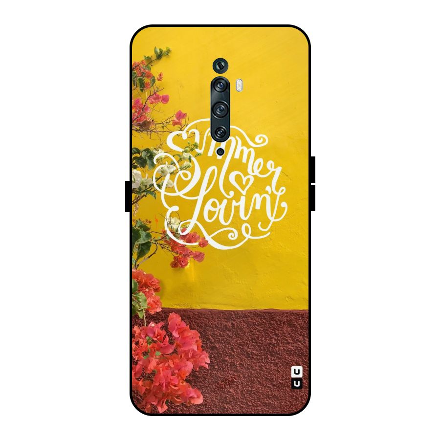 Summer Lovin Metal Back Case for Oppo Reno2 F