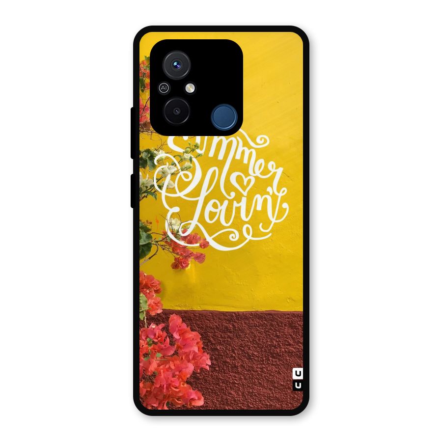 Summer Lovin Metal Back Case for Poco C55