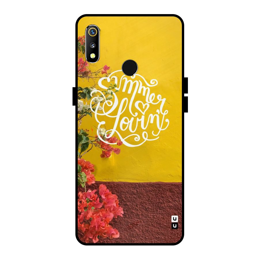 Summer Lovin Metal Back Case for Realme 3