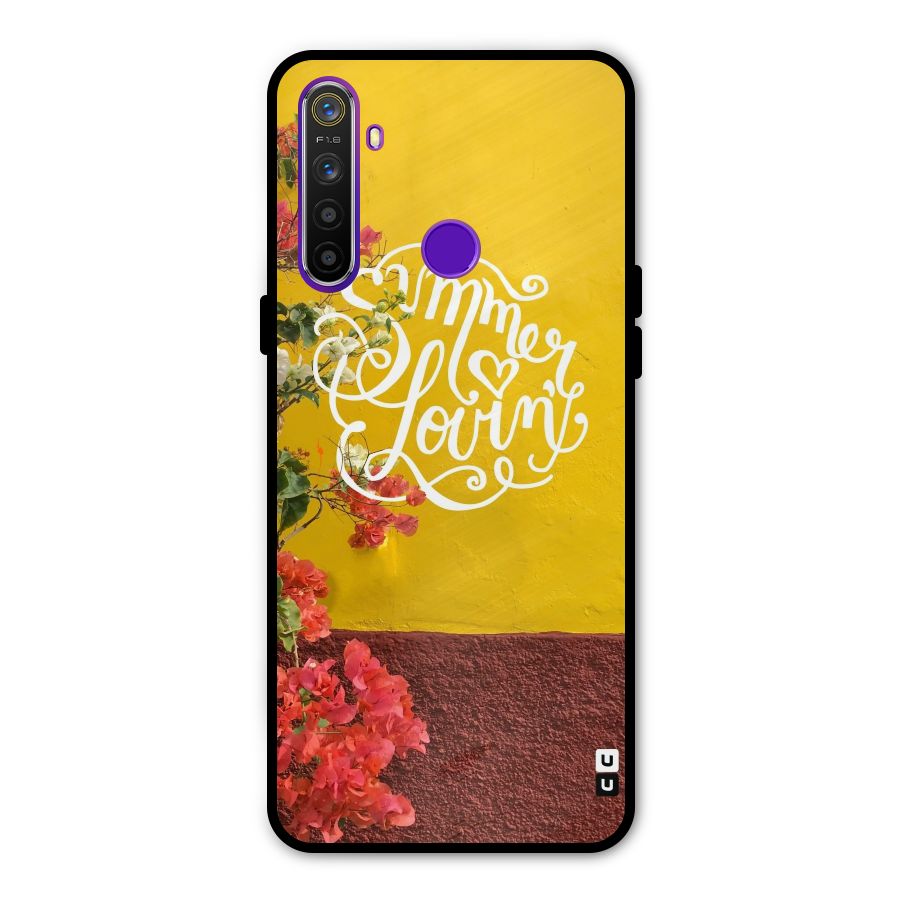 Summer Lovin Metal Back Case for Realme Narzo 10