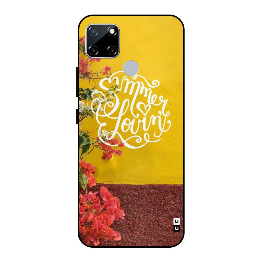 Summer Lovin Metal Back Case for Realme Narzo 20