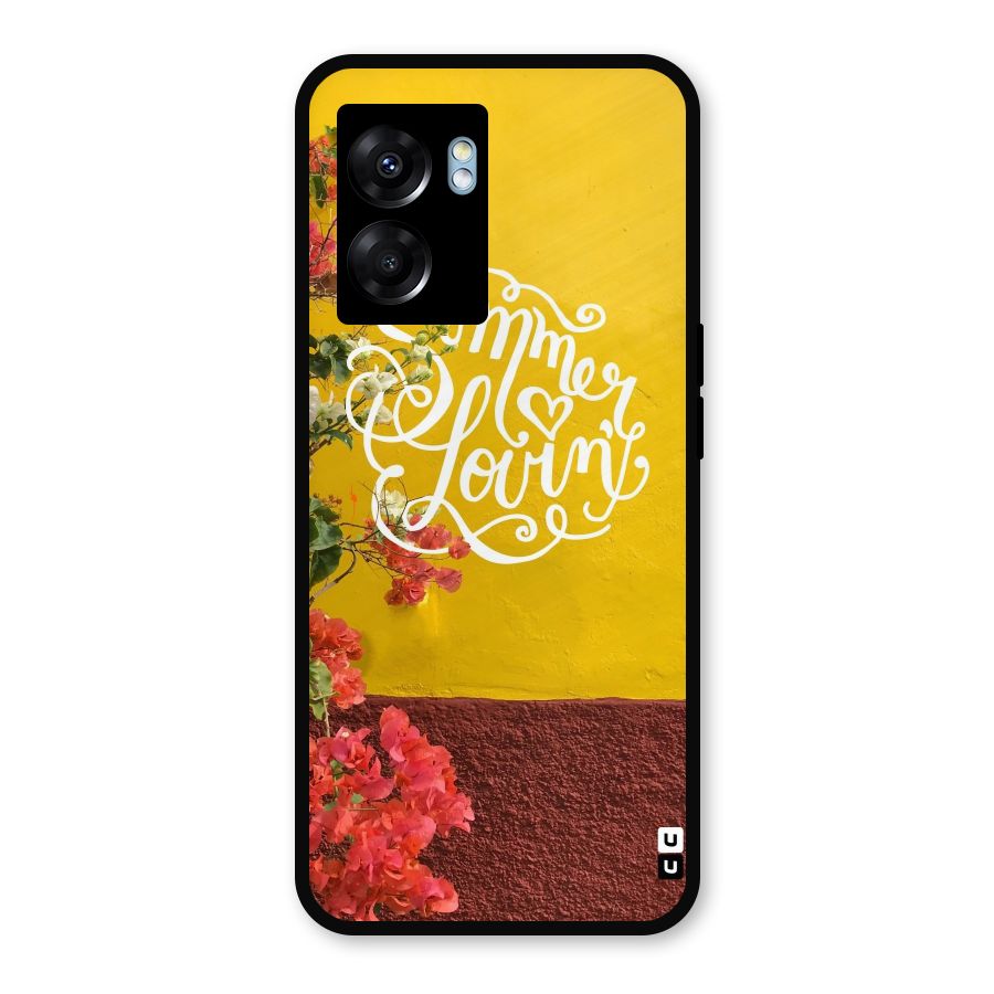 Summer Lovin Metal Back Case for Realme Narzo 50 5G