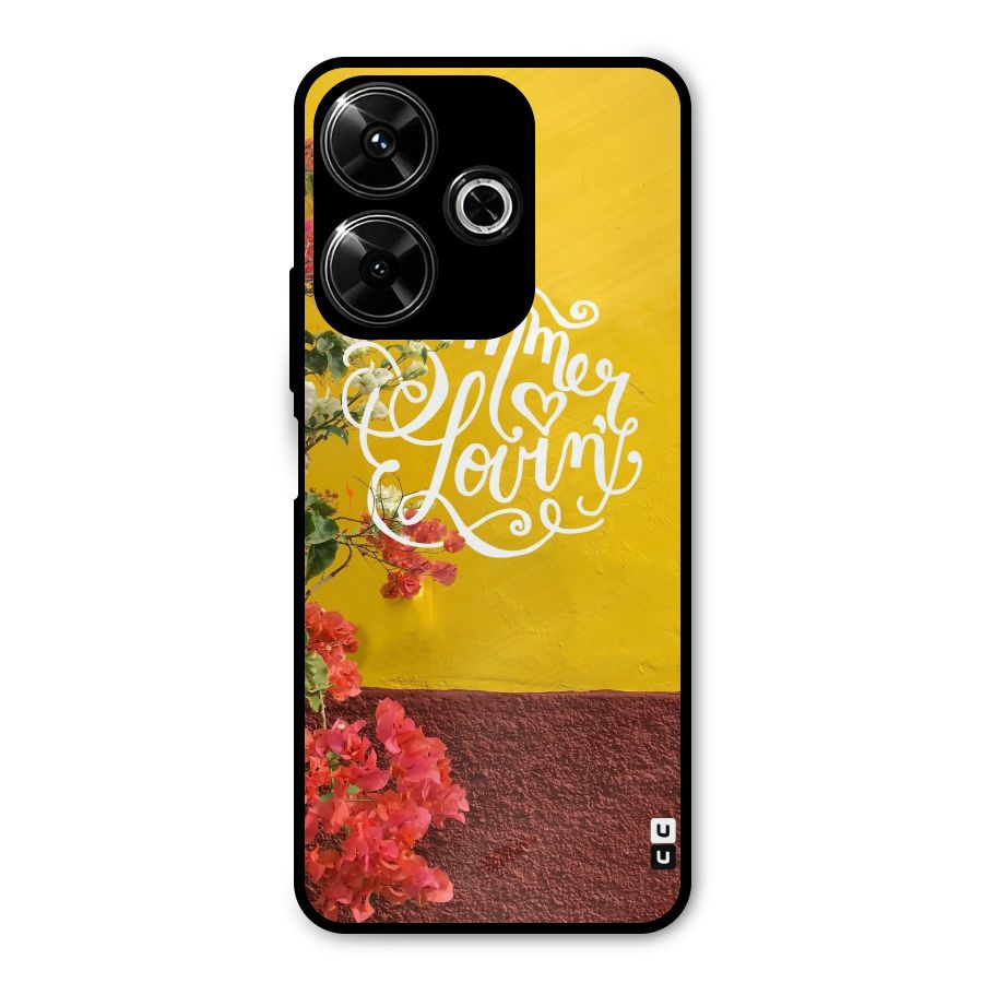 Summer Lovin Metal Back Case for Redmi 13 5G