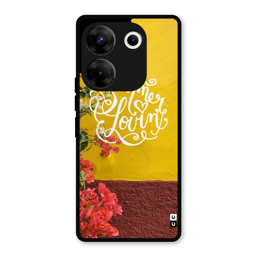 Summer Lovin Metal Back Case for Tecno Camon 20