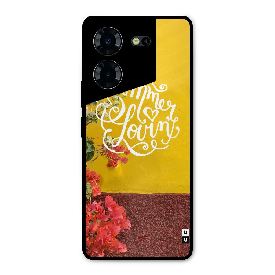 Summer Lovin Metal Back Case for Tecno Pova 5 Pro 5G