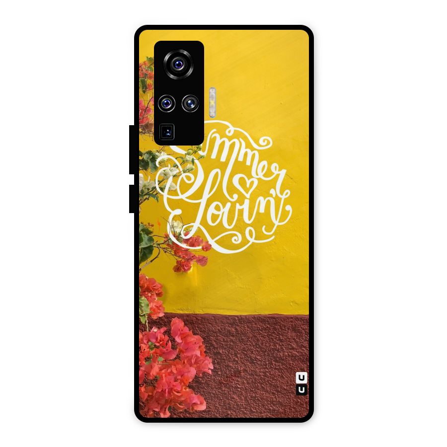 Summer Lovin Metal Back Case for Vivo X50 Pro