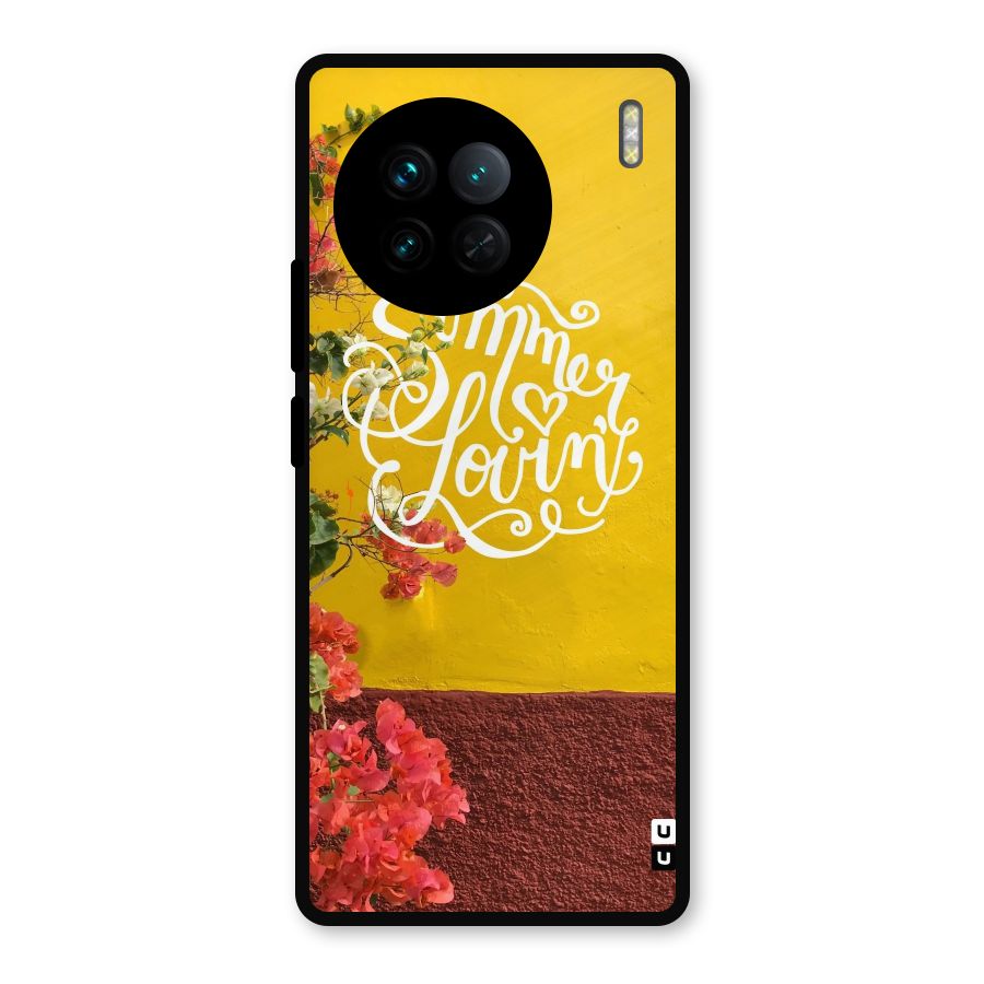 Summer Lovin Metal Back Case for Vivo X90