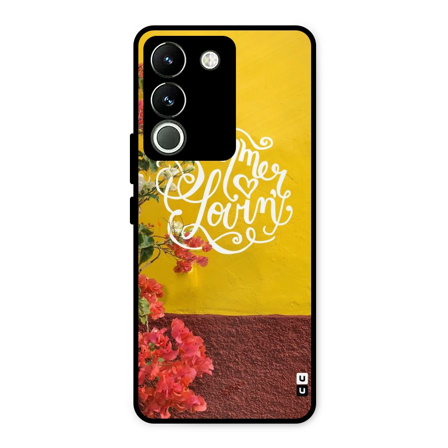 Summer Lovin Metal Back Case for Vivo Y200