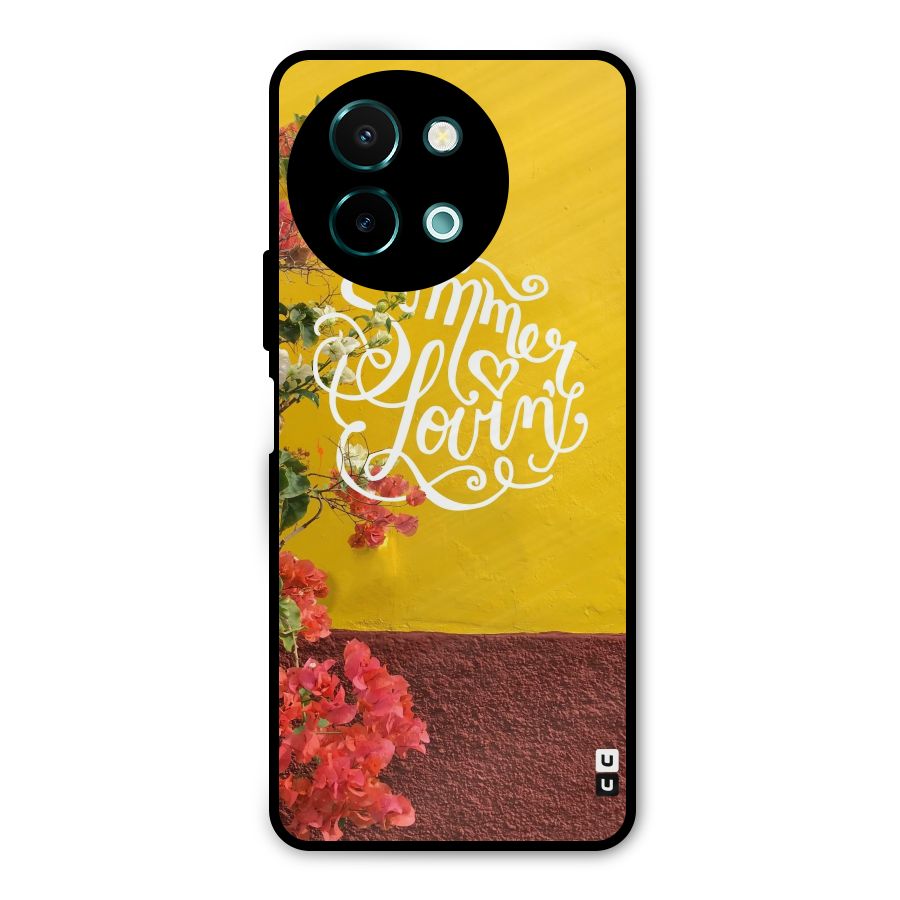 Summer Lovin Metal Back Case for Vivo Y58