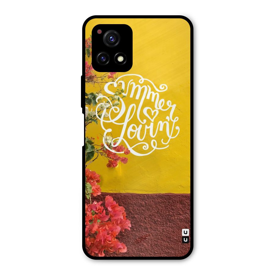 Summer Lovin Metal Back Case for Vivo Y72 5G
