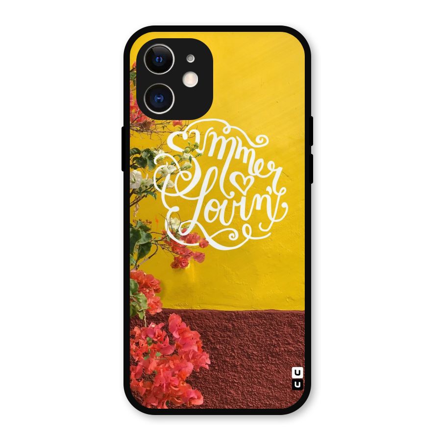 Summer Lovin Metal Back Case for iPhone 12